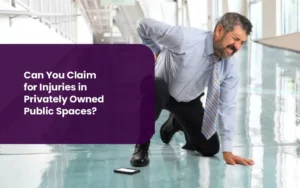 public place injury compensation claim.